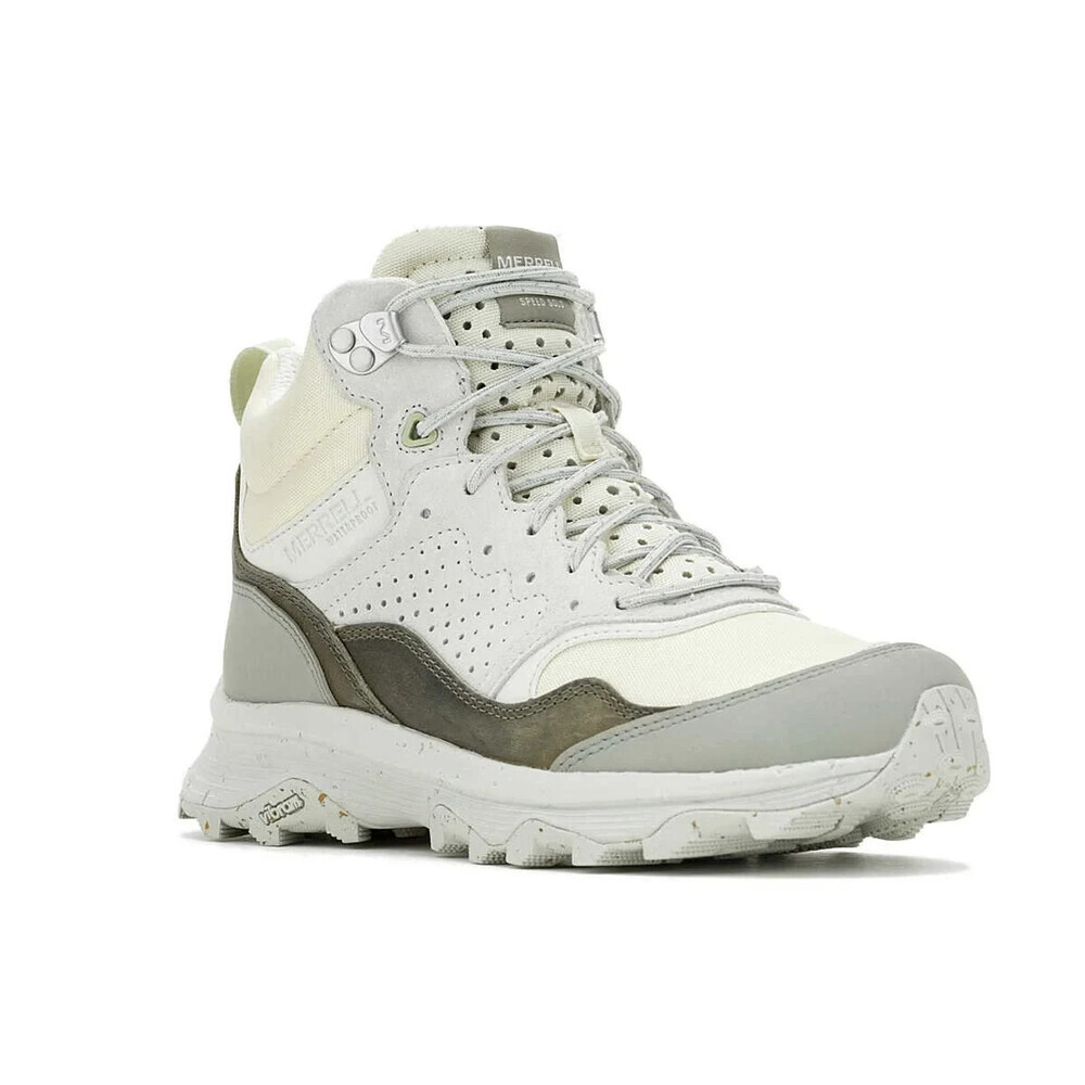 Merrell Speed Solo Mid J038300 Women's 6.5 Smoke Waterproof Hiking Boots TF8420